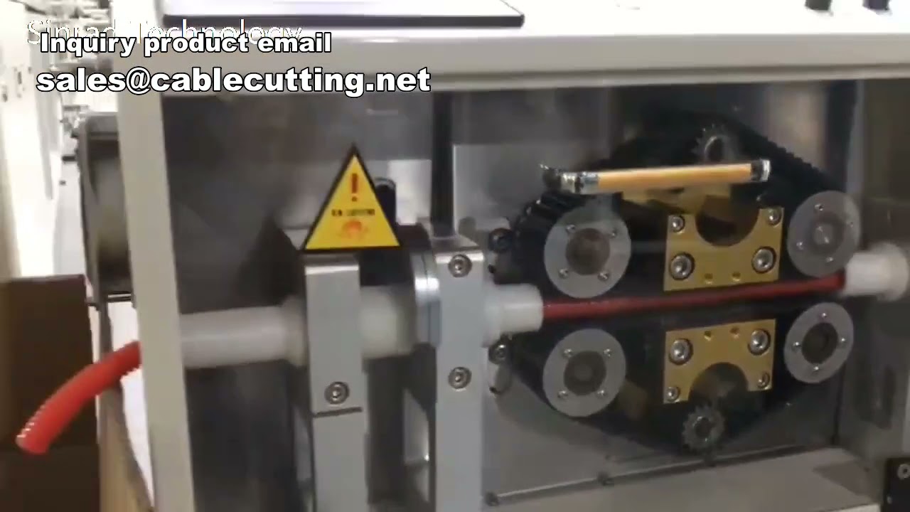 Machine de coupe pour tuyaux à soufflet | Cisaille à longueur fixe | Découpeuse de tubes automatique