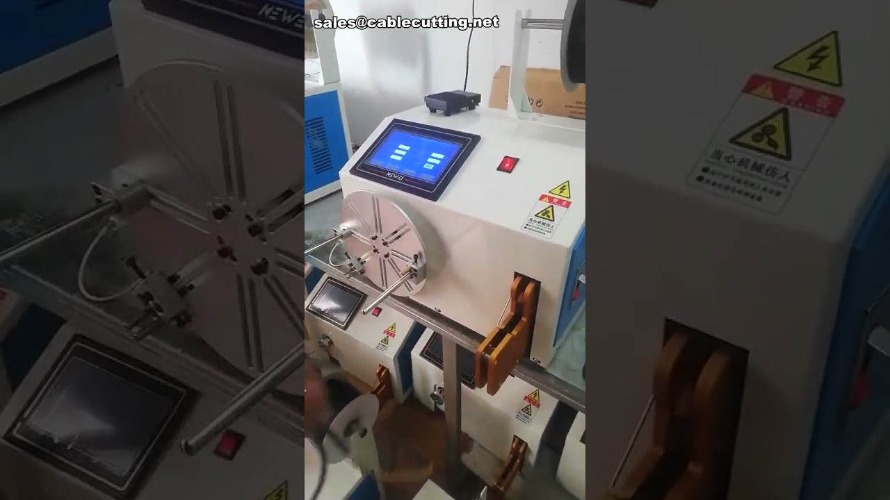 Machine semi-automatique de bobinage et ligaturage de fil | Bobineuse et lieuse Spira