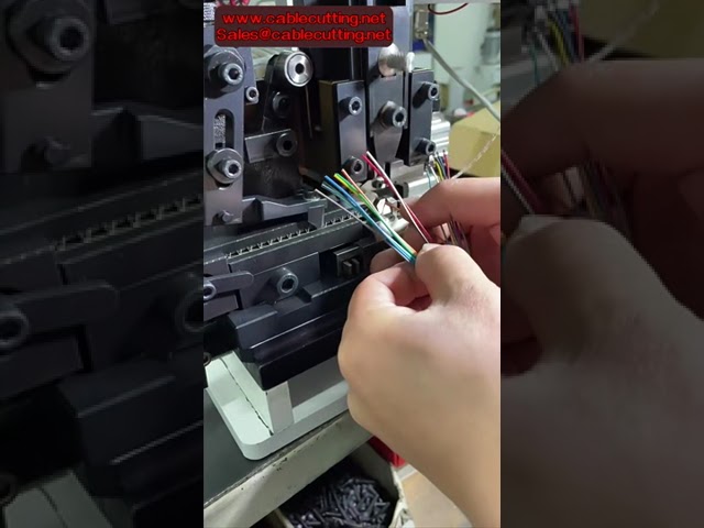 Machine à sertir les bornes XH2.54 – Sertissage et dénudage de câbles Molex & JST – Semi-automatique Multico