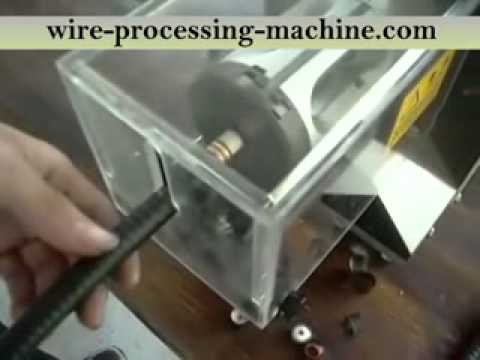 Machine de dénudage de câble coaxial programmable – Automatisation de précision