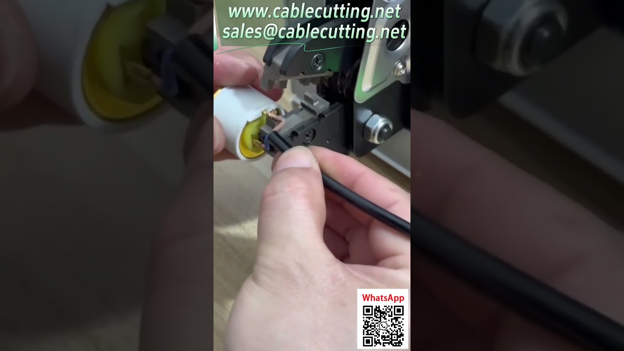 Machine à sertir automatique électrique 0.25-16 mm² – Multi-gabarits pour connecteurs à LED #SertissageProfessionnel