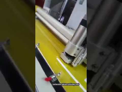 Coupe-ruban PVC automatique avec traceur à lame