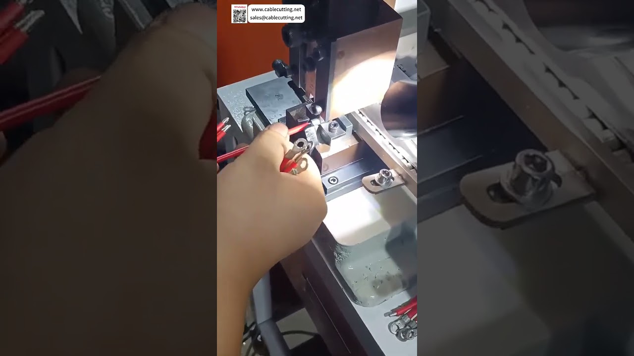 Machine de sertissage de cosses annulaires de mise à la terre à bol vibrant – Assemblage rapide et alimentation automatique