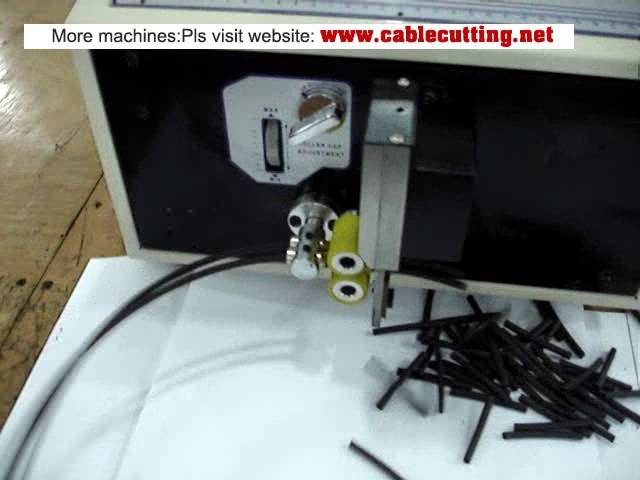 Machine de coupe automatique de fils et gaines thermorétractables WPM-09A