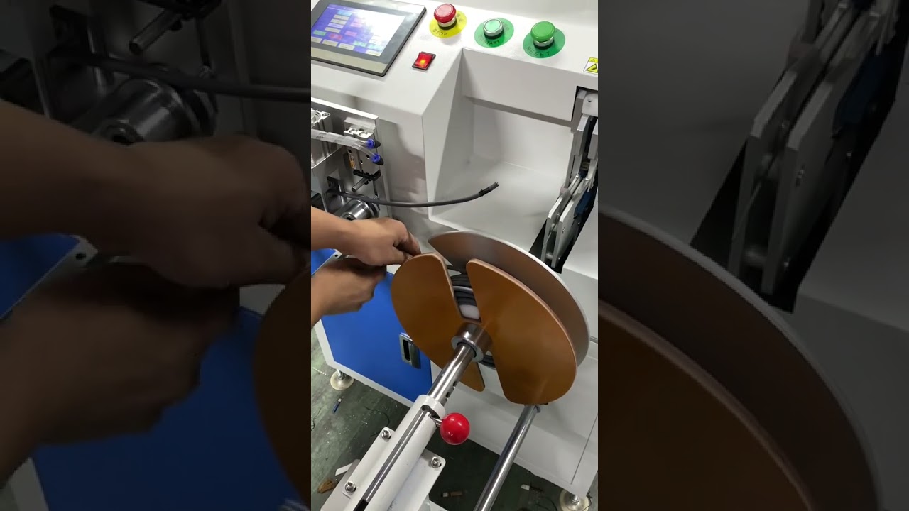 Bobineuse de fil de précision : enroulage, rebobinage, nouage et coupe automatiques