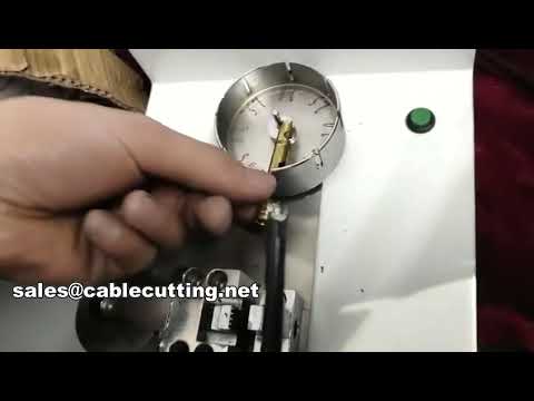 Testeur de tension électrique de terminaux TF-52 | Contrôle qualité des connexions serties