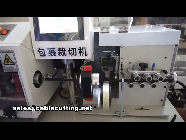Machine automatique de bobinage, coupe et gainage de fil – Solution tout-en-un