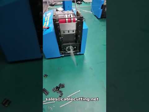 Machine de coupe de câble en acier ZCUT-100S – Découpe automatisée de précision