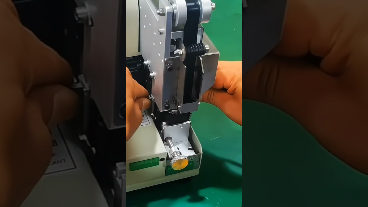 Machine de scotchage ponctuel électrique pure - Échelle de mesure intégrée et multilingue