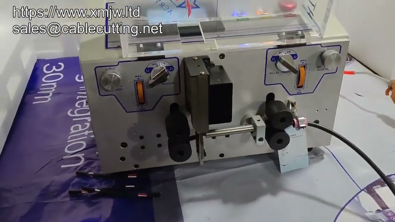 Machine automatique de dénudage et coupe de câbles – Dénudeuse de câbles en cuivre pour recyclage