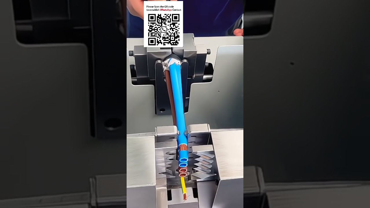 Dénudeur de câbles multiconducteurs pour faisceaux de bornes de recharge VE – Longueur variable #MachineÀDénuder