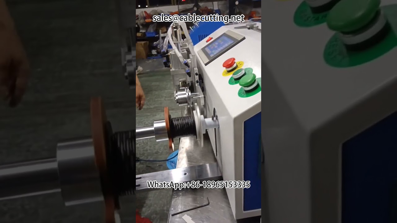 Machine à bobiner de fil professionnelle – Équipement de traitement de faisceaux de câbles pour automatisation d'usine