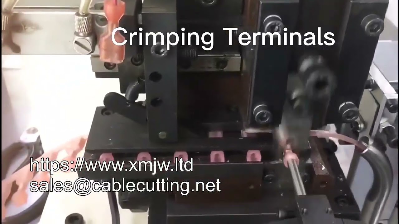 Machine à sertir semi-automatique 40t pour grands faisceaux - Sertissage haute précision des bornes électriques