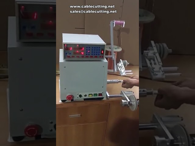 Machine à bobiner automatique CNC pour fils de 0,01 à 1,0 mm – Bobineuse de câbles 110V/220V