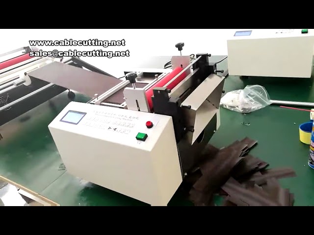 Machine de découpe de cuir et tissu sans poussière - Découpe laser automatisée