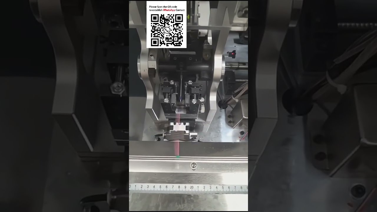 Machine automatique de double sertissage et insertion de joints d'étanchéité | Sertisseuse de câbles