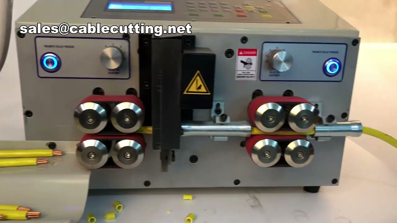 Machine à dénuder et couper les câbles électriques 70mm² - Dénudeuse de fil de cuivre