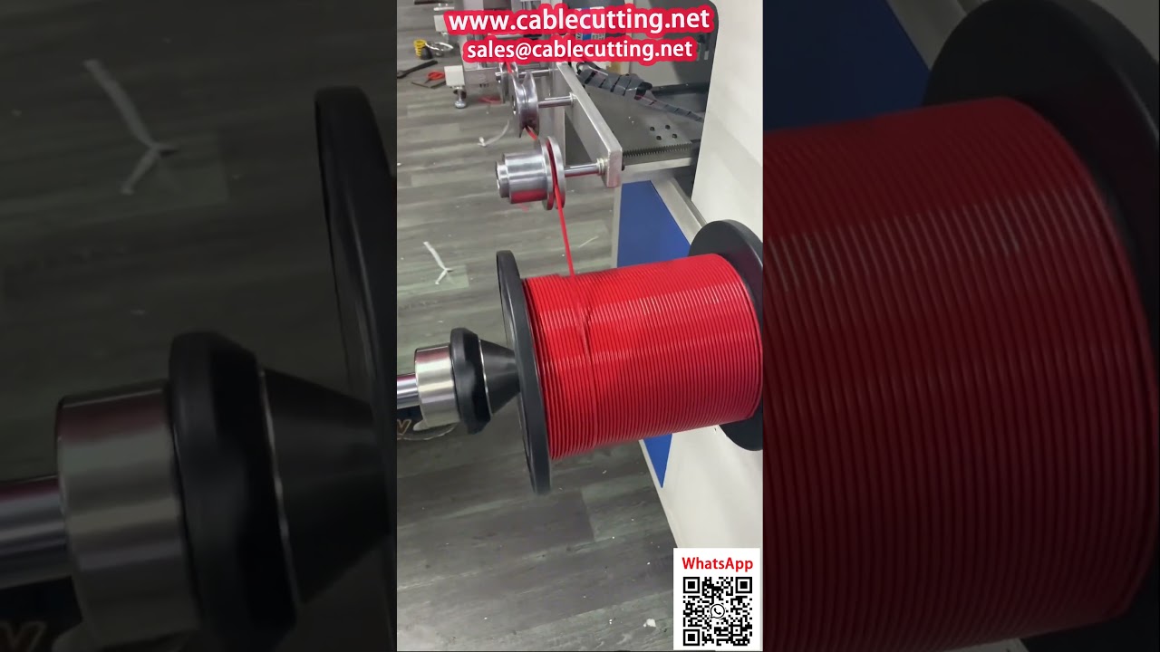 Machine Automatique de Dévidage, Comptage et Enroulage/Rembobinage pour Fil et Câble