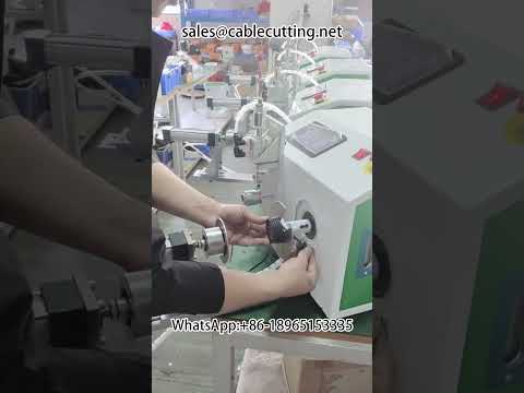 Machine de Tri et de Bobinage Automatique #Traitement des Câbles #Bobineuse Automatique #Enrouleuse de Fil
