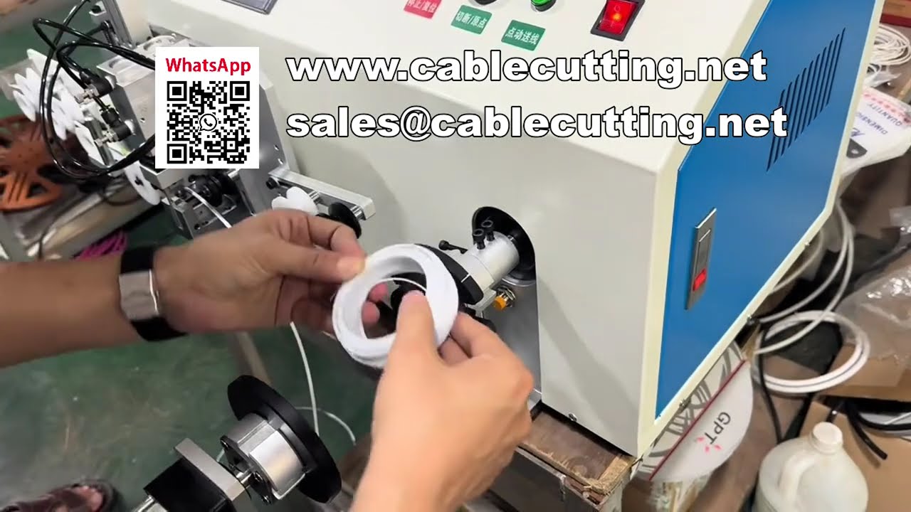 Machine automatique de comptage, superposition et découpe au mètre – Efficacité industrielle