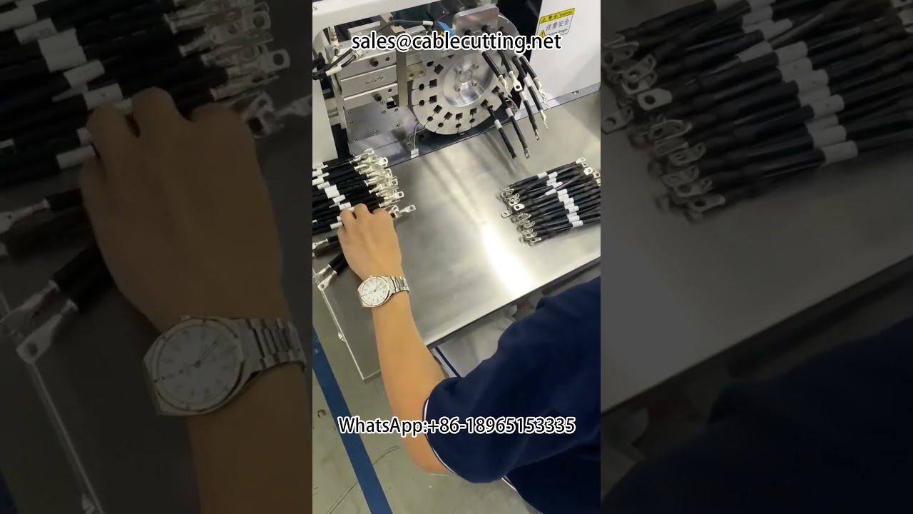Machine de gainage thermorétractable grand carré pour énergies nouvelles | Automatisation faisceaux