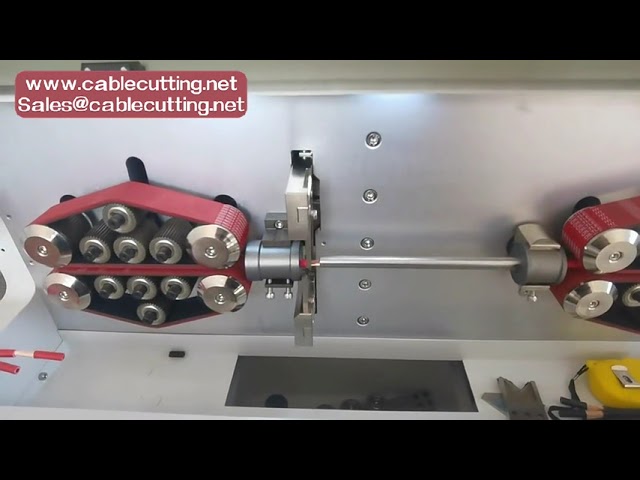 Machine de coupe et dénudage de fils 6-120mm², idéale pour câbles d'énergie renouvelable