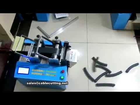 Machine de coupe automatique de tubes ondulés – Découpe précise pour tuyaux plastiques