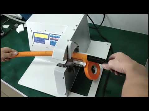 Machine à ruban adhésif pour câbles et fils – Enrouleuse portable automatique