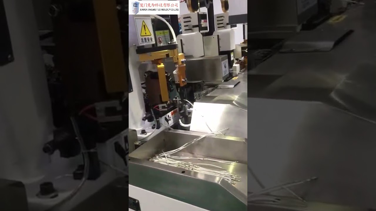 Machine à épisser et sertir les câbles à double tête | Sertissage automatique de fils