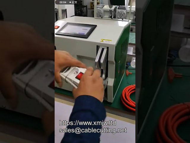 Machine entièrement automatique pour attacher et lier les câbles audio-vidéo et fils en silicone