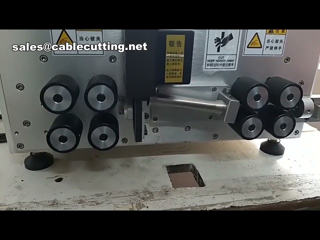 Machine à couper les fils 35mm - Dénudeuse automatique de câbles et lames de précision