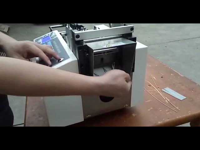 Machine de coupe de câble et fil CNC haute vitesse - Coupeur d'acier 1,7 mm, moteur renforcé