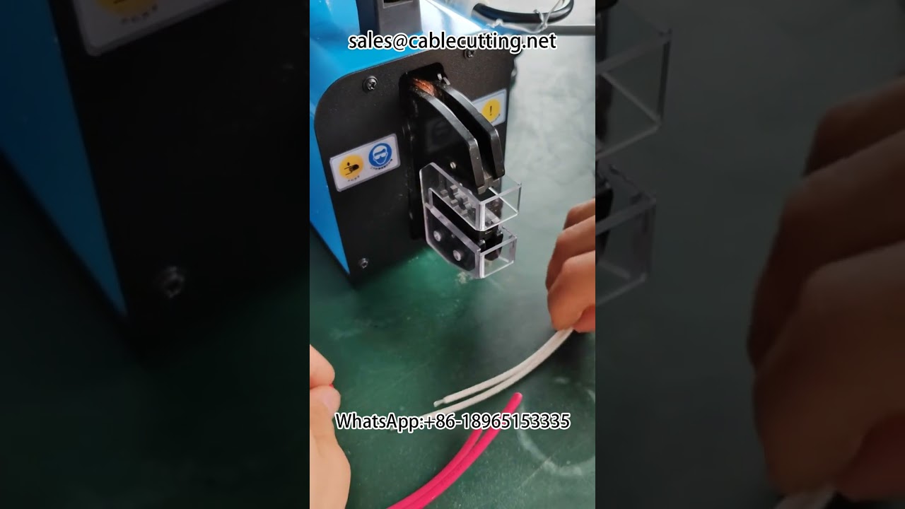 Machine à sertir pneumatique : automatisez votre production de faisceaux #équipement de câbles