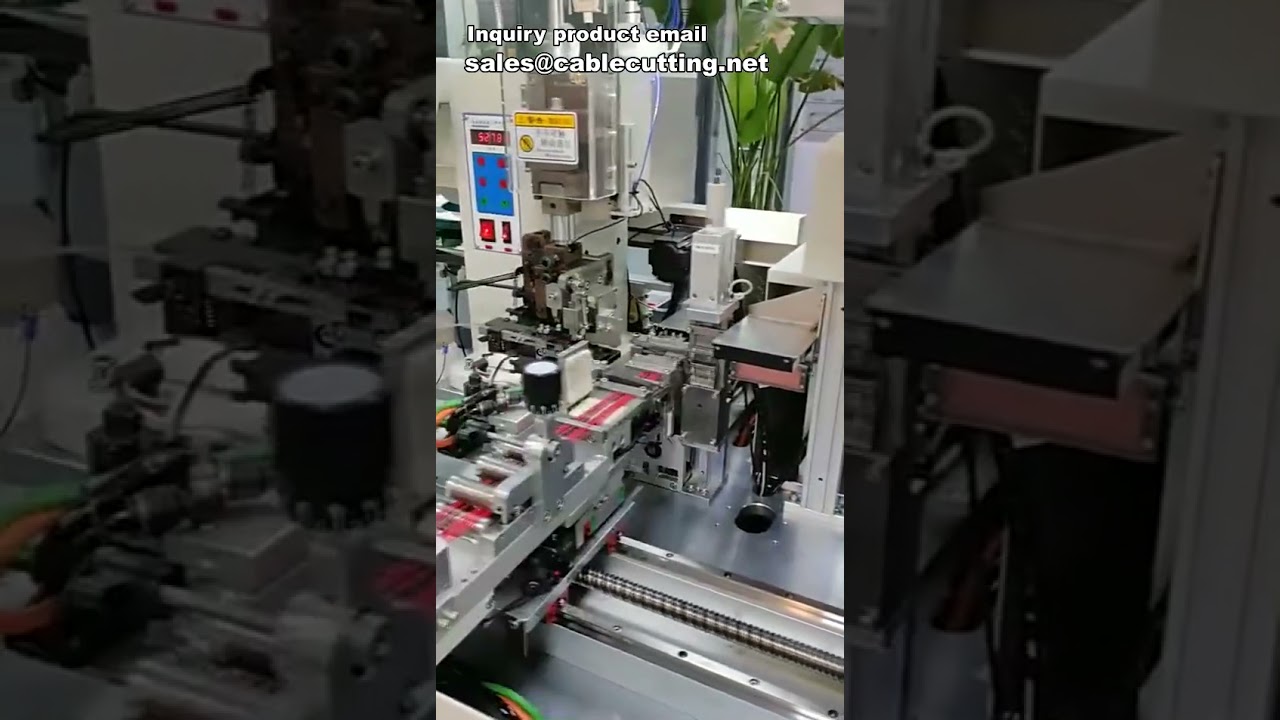Machine à sertir les terminaux | Traitement automatique multi-fils & trempage de câbles