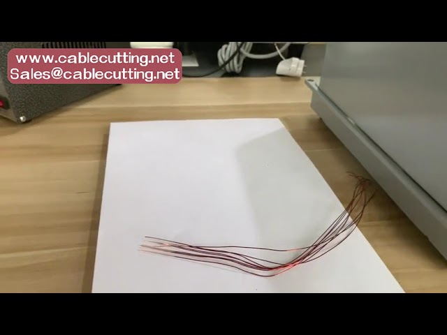Machine à dénuder le fil émaillé magnétique – Dénudeuse pour moteurs et transformateurs