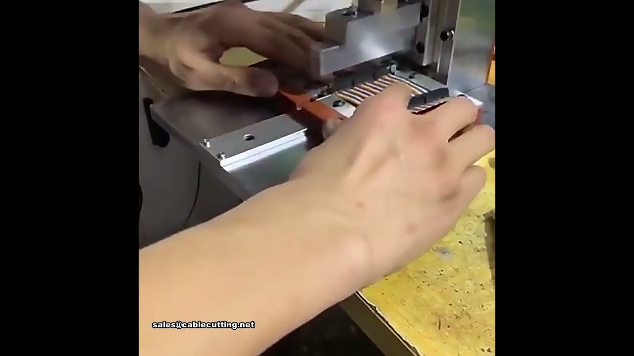 Machine à sertir connecteurs IDC d'usine chinoise pour assemblage câble plat ruban – Prix le plus bas