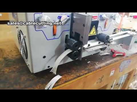 Machine à couper les fils pneumatique industrielle | Découpe automatique de câbles