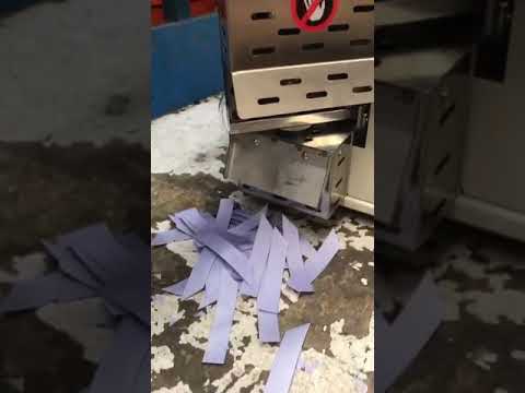 Machine de coupe de ruban à lames chaudes et froides WPM 919X - Couteau rotatif pour angles
