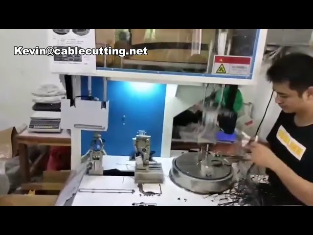 Machine automatique de bobinage et ligaturage de câbles à grande vitesse | Efficacité industrielle