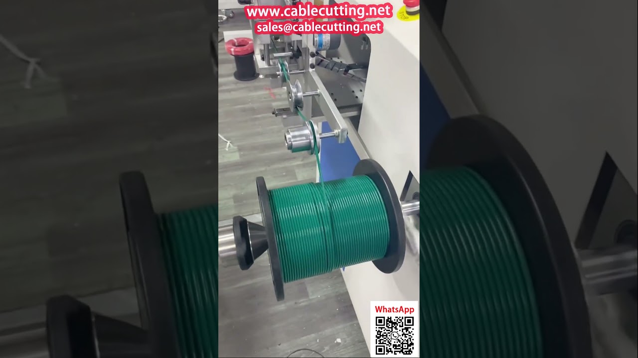 Enrouleuse, Rembobineuse et Compteuse Automatique pour Fil Électrique Domestique