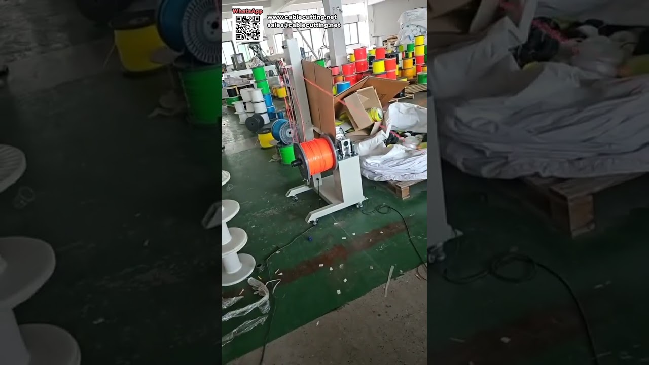 Machine d'enroulement blister automatique pour emballage de fil de coupe-bordure
