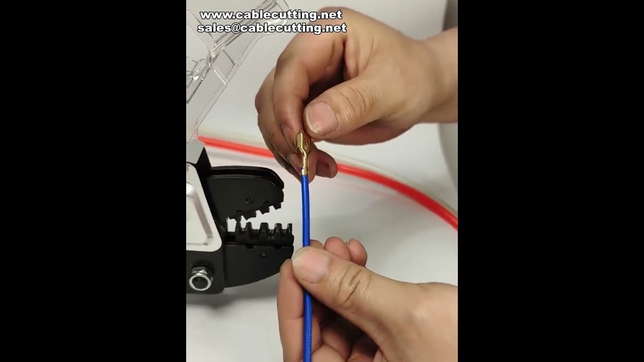 Démonstration de Machine de Sertissage Pneumatique Multifonctionnelle - #usine #machine