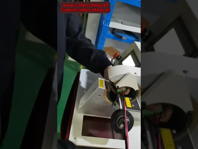 Machine d'enrubannage entièrement automatique pour bobines de fil - Enrubanneuse automatique à points complets