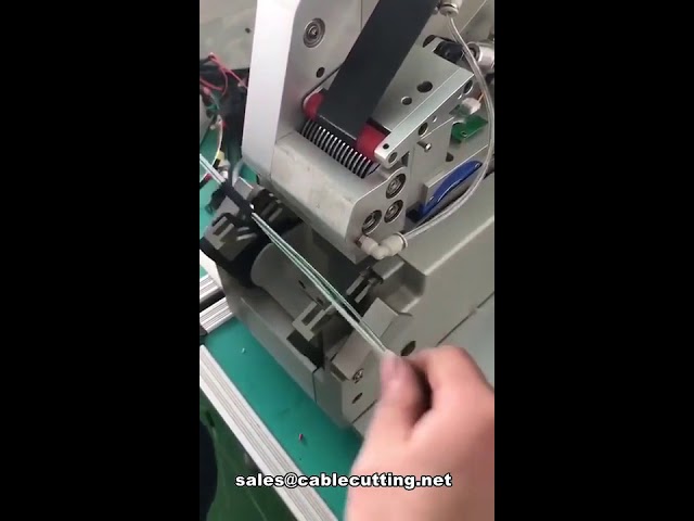 Machine de rubanage automatique pour faisceaux de câbles, Machine d'enroulement de points de fil