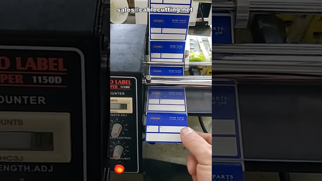 Machine automatique de séparation d'autocollants – Distributeur d'étiquettes de haute qualité