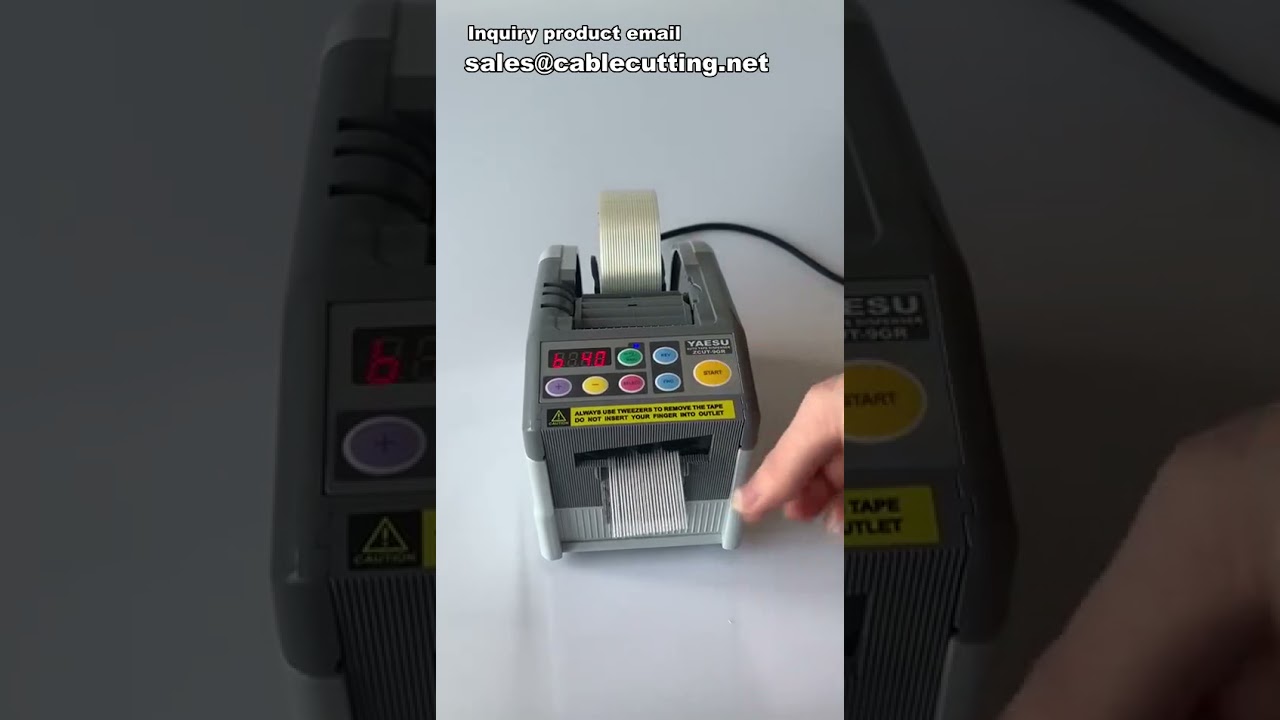 Distributeur de ruban adhésif décoratif automatique | Machine à ruban fantaisie pour emballage
