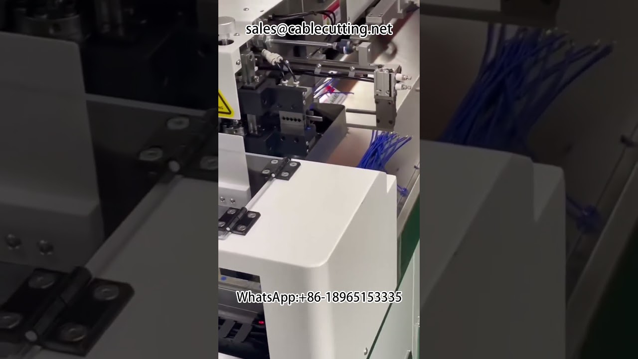 Panning end tinning machine #terminal wire processing automation Equipment #harness Equipment #termi