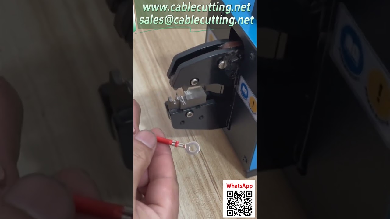 Machine de sertissage électrique de bornes – Services personnalisés #câblage de fils