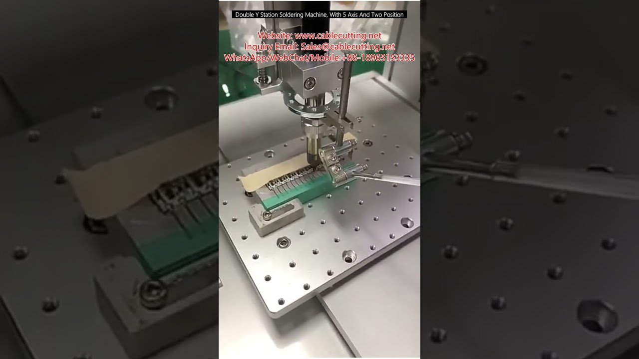 Machine de soudage à double station Y – 5 axes et deux positions pour une productivité maximale