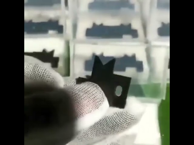 Lot de 2 lames en acier rapide pour machine à dénuder SWT-508-Tu - Coupe précise